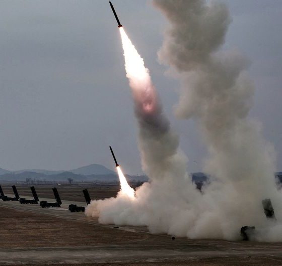North Korea fires multiple ballistic missiles towards sea off its east coast