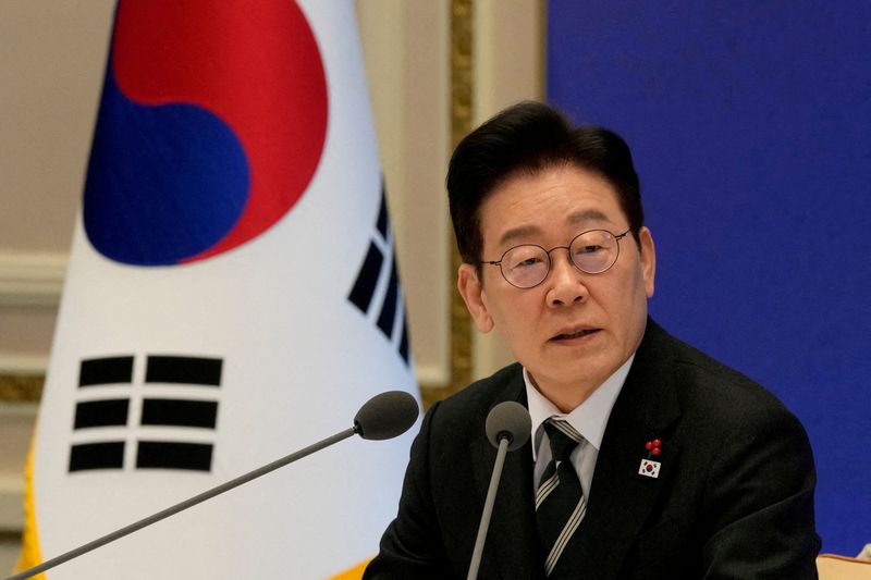 South Korea’s Lee says claim that minister leaked classified intel is ’absurd’