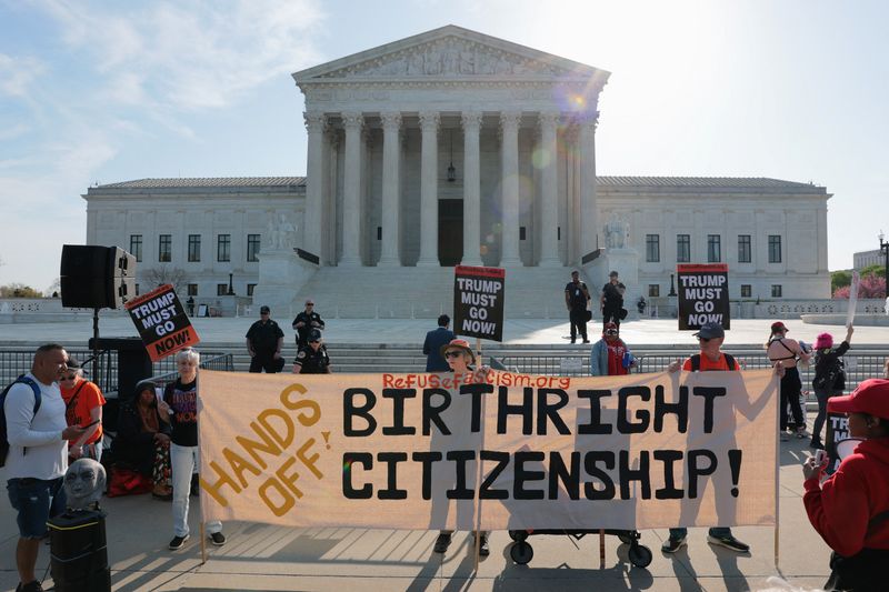 As US high court prepares ruling, Americans oppose ending birthright citizenship, Reuters/Ipsos poll finds