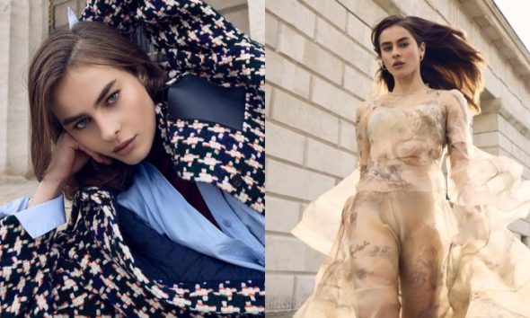 Lea Schimel ELLE Editorial