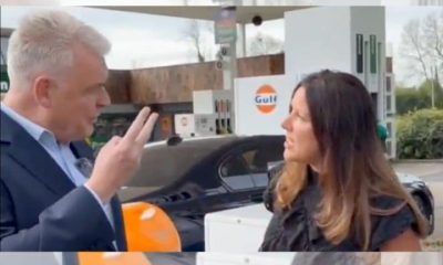 Lee Anderson and the woman who heckled him, reform