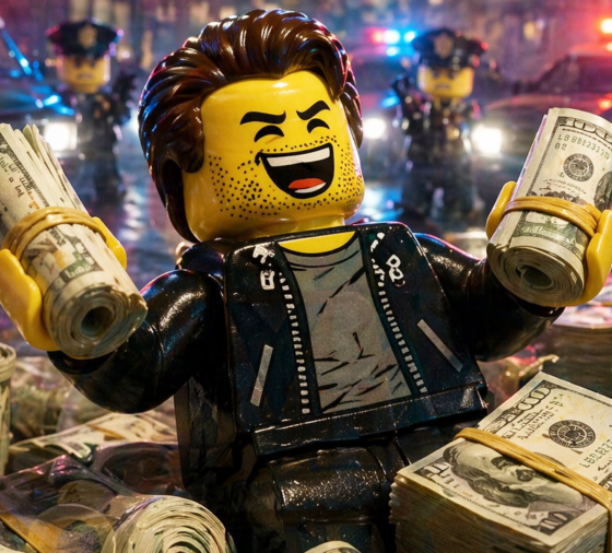 LEGO Thief's Legendary Heist Thwarted By Authorities