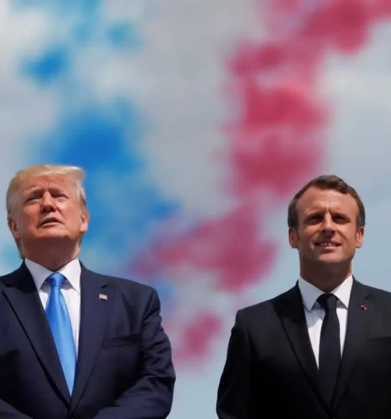 Macron tells deranged Trump to 'be serious'