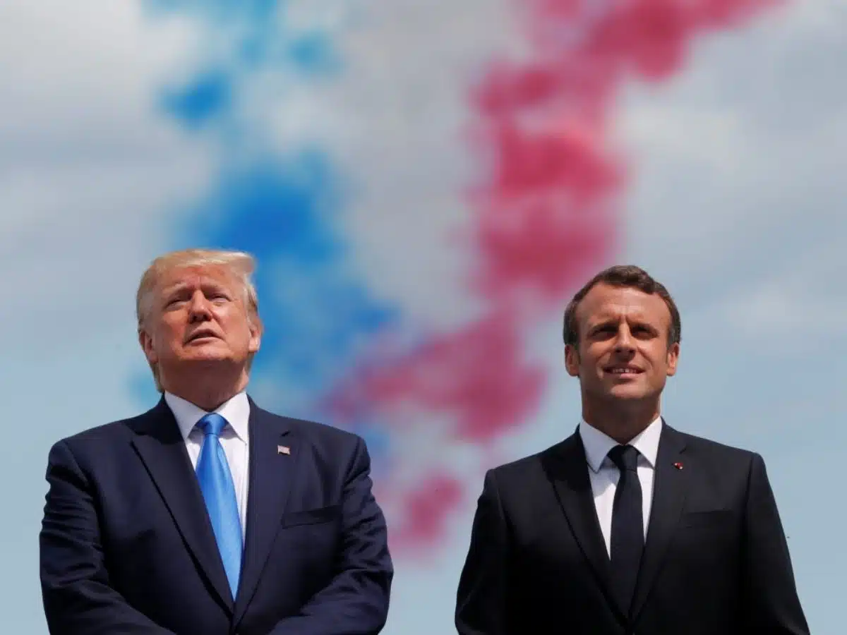 Macron tells deranged Trump to 'be serious'