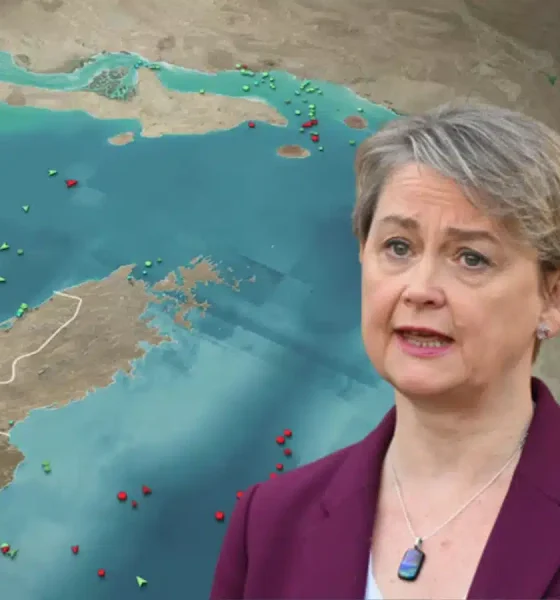 Hormuz is open for neutrals, not UK belligerents. Sit down, Cooper.