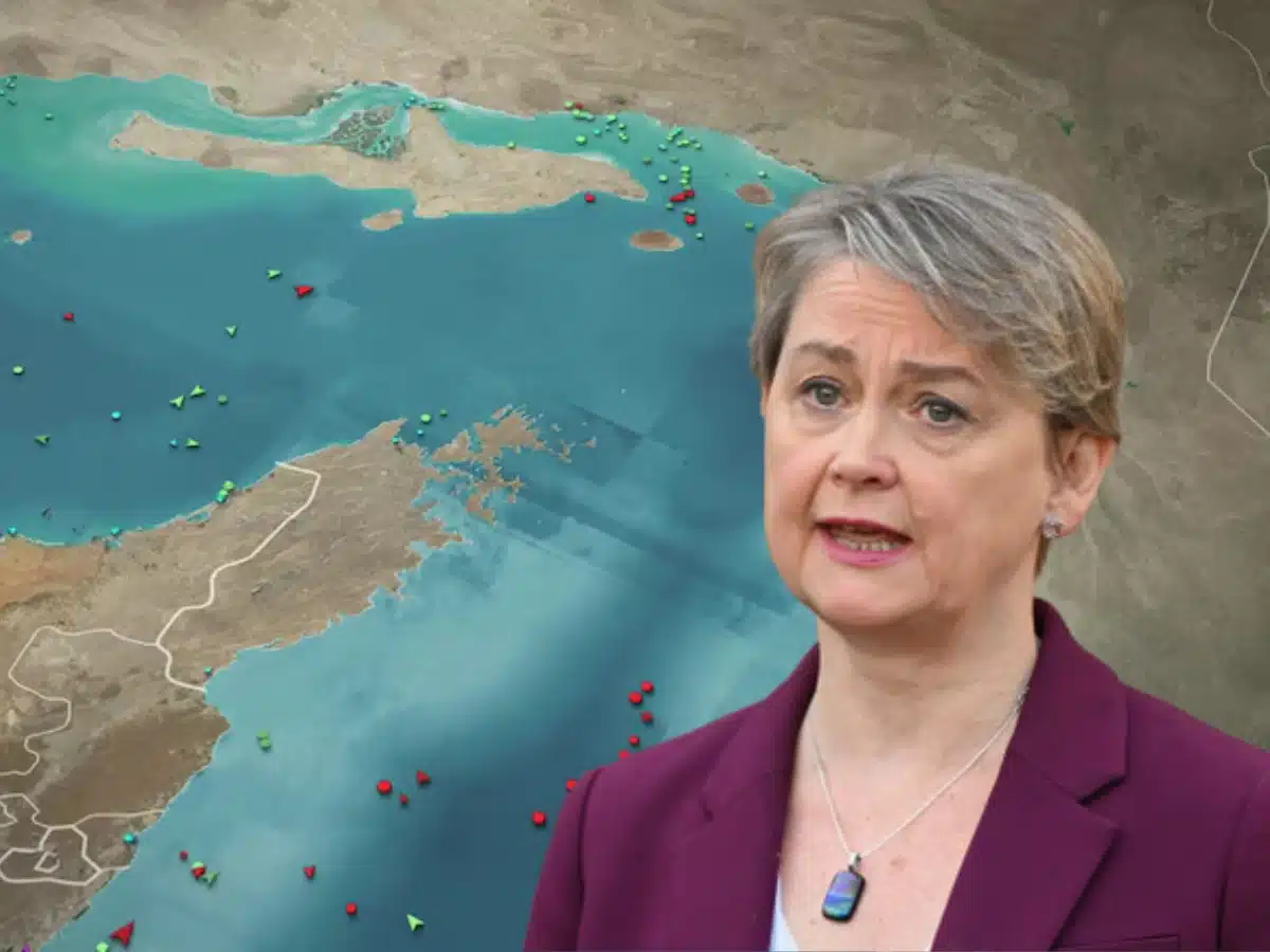 Hormuz is open for neutrals, not UK belligerents. Sit down, Cooper.