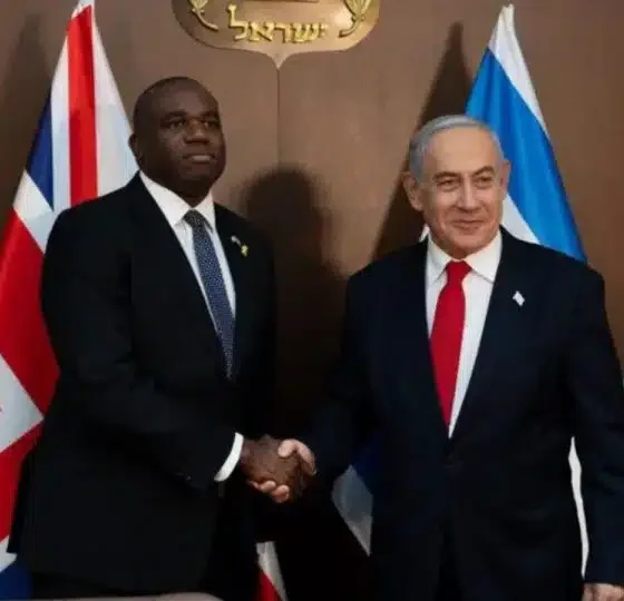 Starmer FCDO Lammy Netanyahu