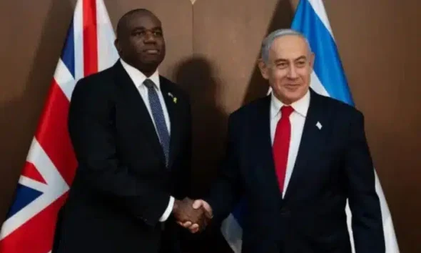 Starmer FCDO Lammy Netanyahu
