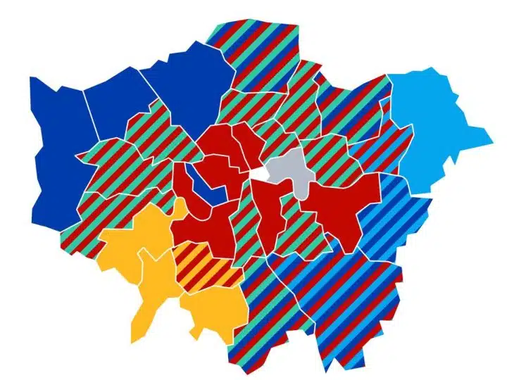 London YouGov elections