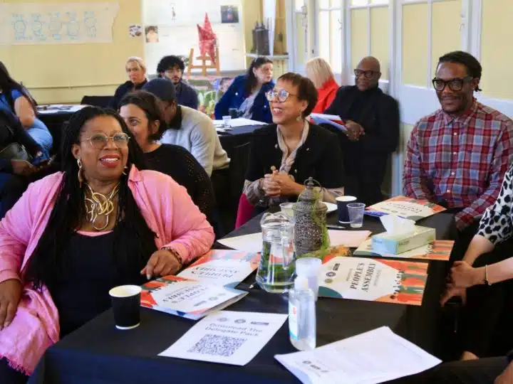 Attendees at an Operation Black Vote assembly. Sheffield hustings