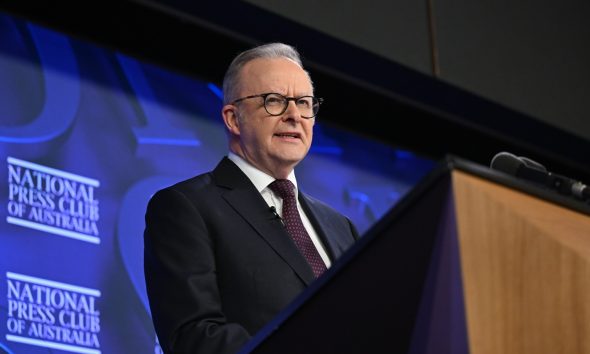 Albanese's wide-ranging National Press Club address