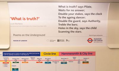 'Having poetry in a public space transports us, even if we don’t understand it'