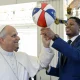 Pope Leo XIV Welcomes Harlem Globetrotters to the Vatican Spins Basketball on His Finger