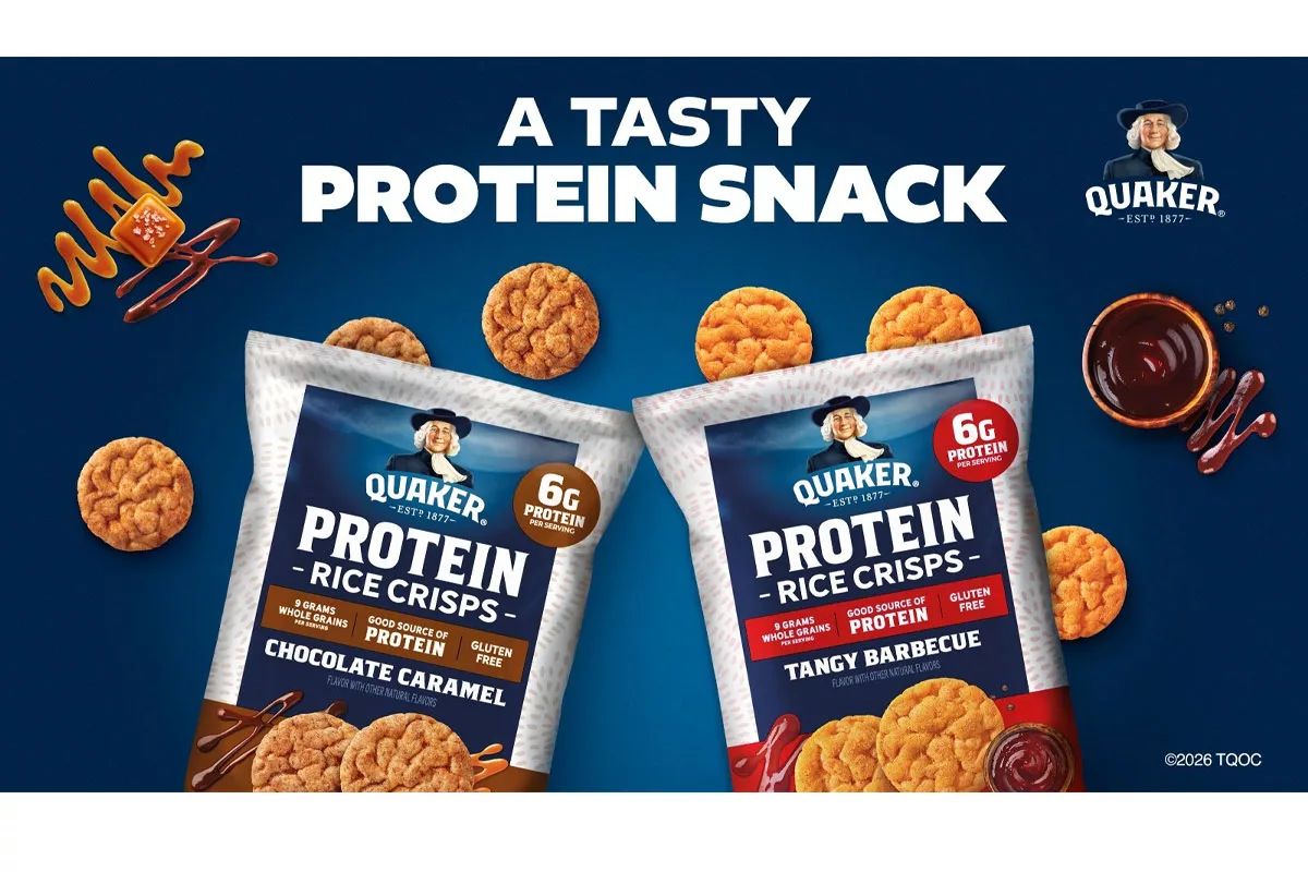 PepsiCo expands Quaker portfolio with Protein Rice Crisps