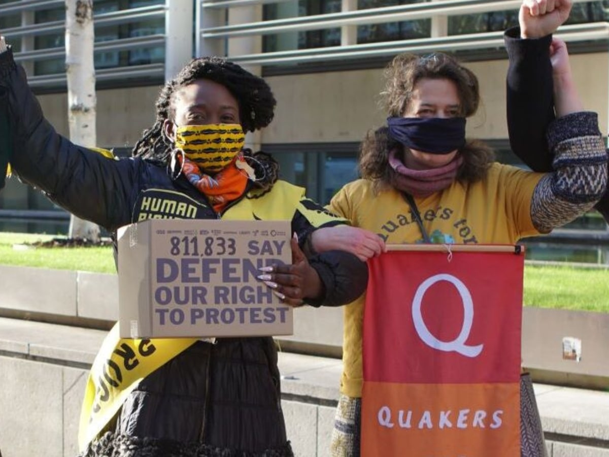 The UK’s faith communities - 'don’t silence peaceful protest'