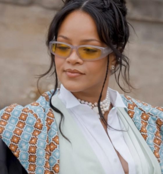 Rihanna at Paris Fashion Week