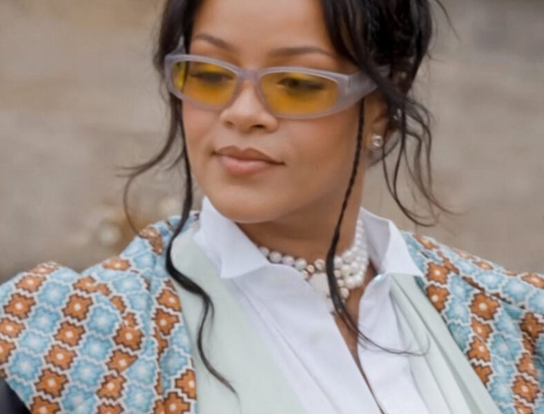 Rihanna at Paris Fashion Week