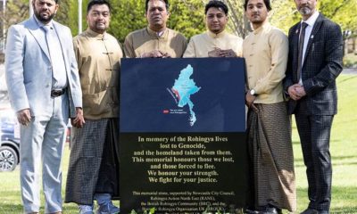Newcastle unveils world’s first permanent Rohingya memorial