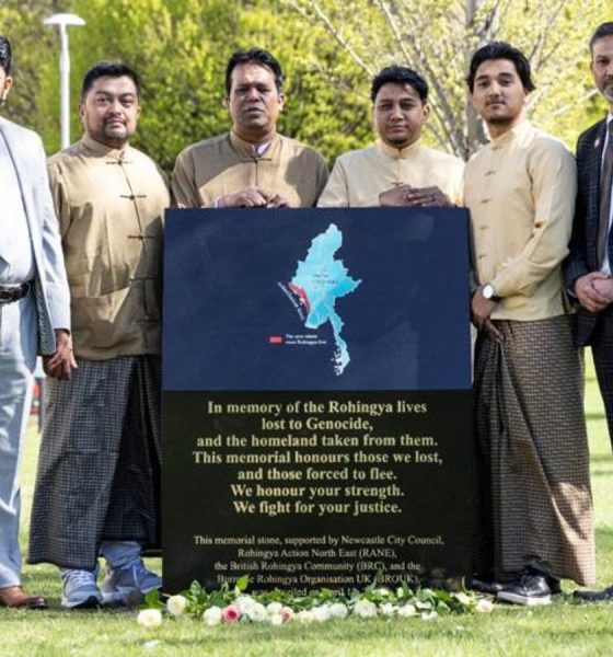 Newcastle unveils world’s first permanent Rohingya memorial