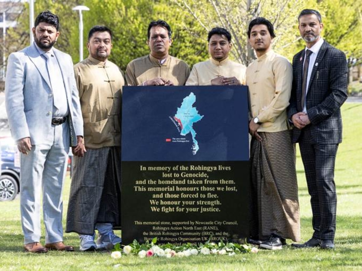 Newcastle unveils world’s first permanent Rohingya memorial