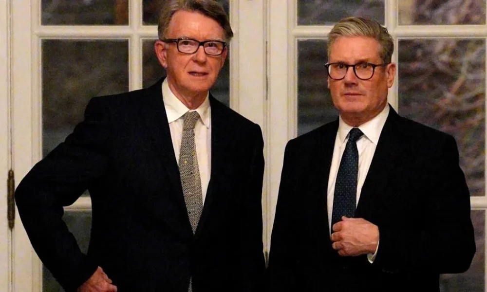 Peter Mandelson failed security vetting but got US ambassador job anyway | News UK