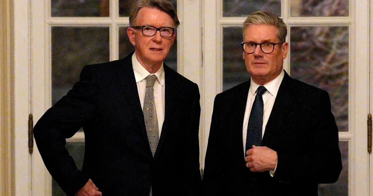 Peter Mandelson failed security vetting but got US ambassador job anyway | News UK