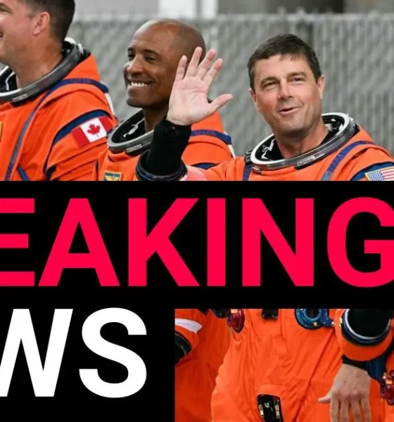 Artemis II astronauts say goodbye to their families before moon launch | News World