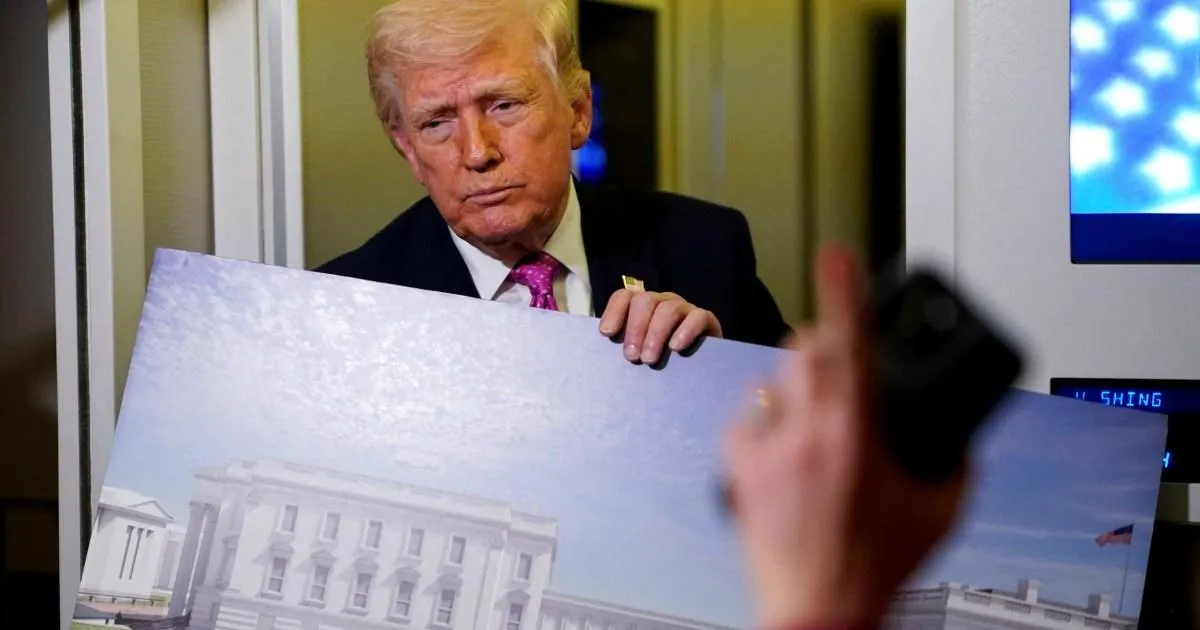 Pausing work on ballroom is a national security risk to Trump, White House says | News US