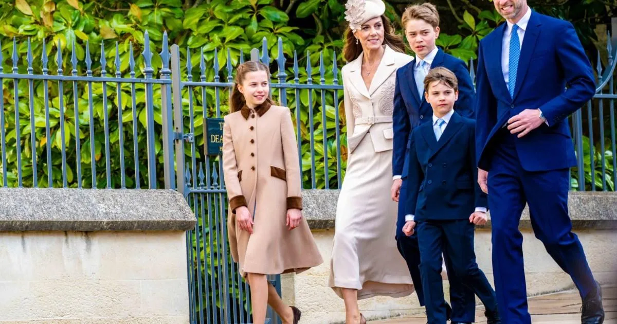 William and Kate join royal family Easter service for first time in three years | News UK