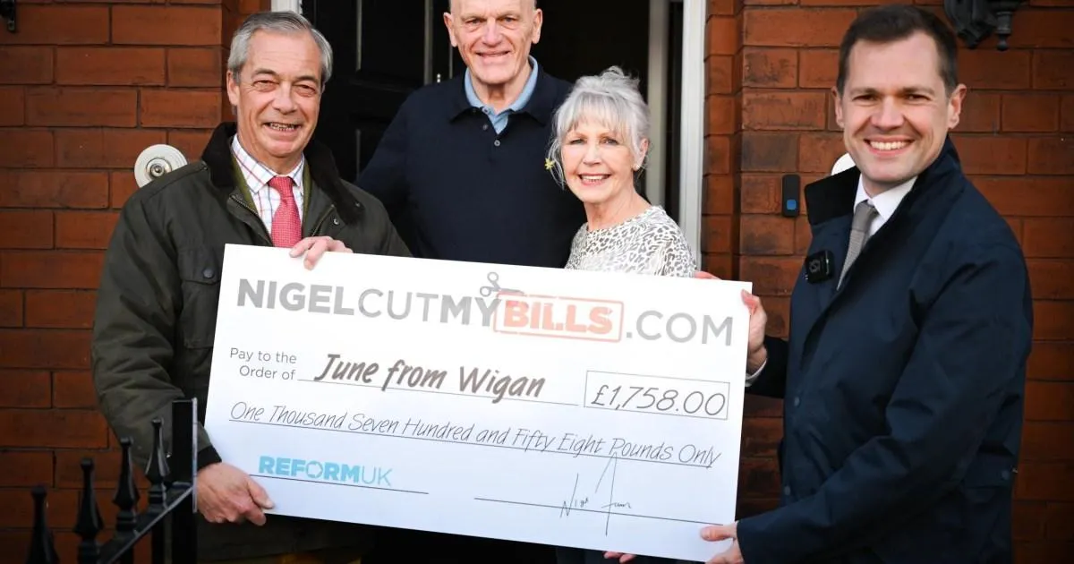 People are complaining to the police over Nigel Farage's 'prize draw' | News UK