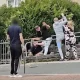 Street fight breaks out between families wielding studded planks and metal poles | News UK