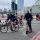 Tube strike day three sees 4,000 cyclists across Embankment within hours | News UK