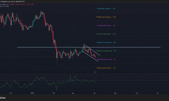 Solana price has formed a descending parallel channel pattern on the daily chart.