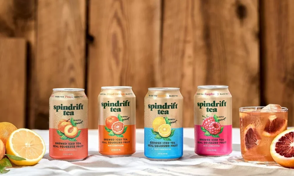 Spindrift launches canned teas