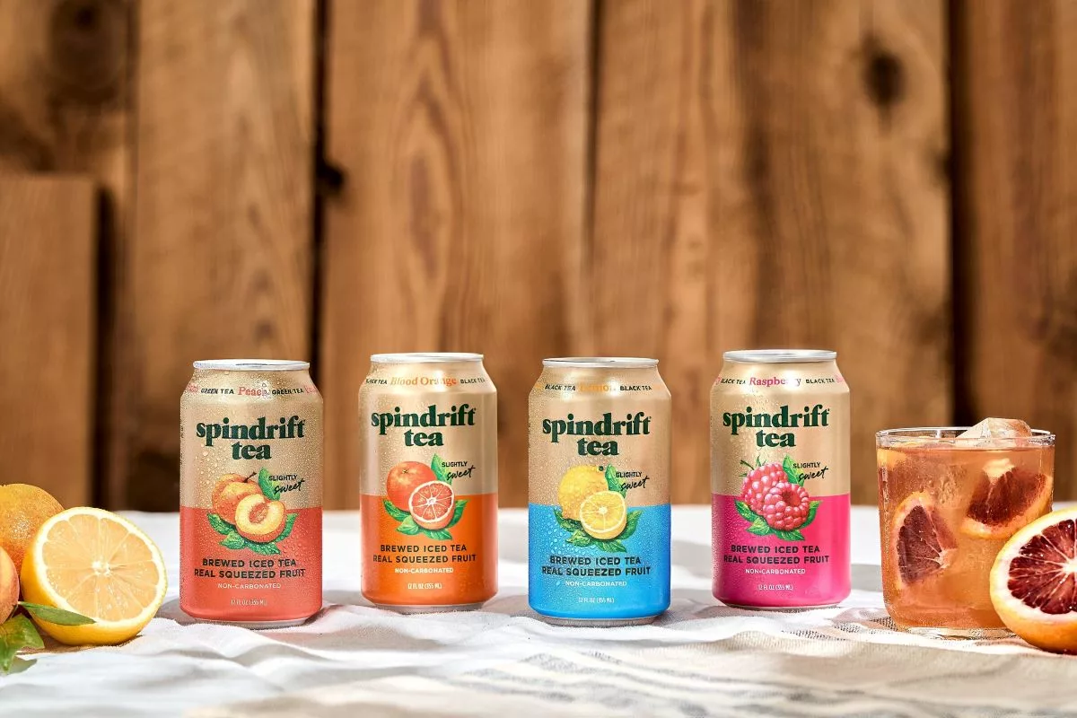 Spindrift launches canned teas