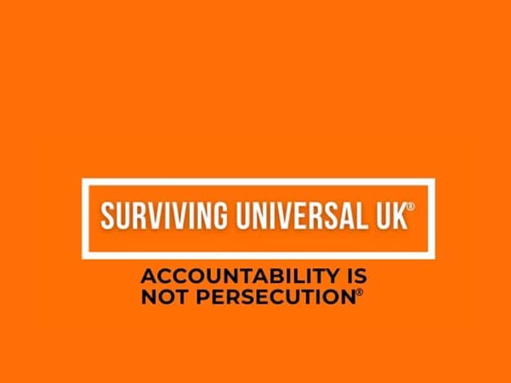 Logo of Surviving Universal UK, hosts of In This Together: A Grassroots Gathering