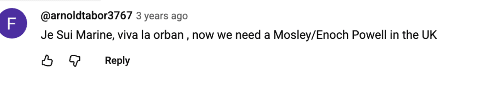 Another Reform candidate has praised Enoch Powell