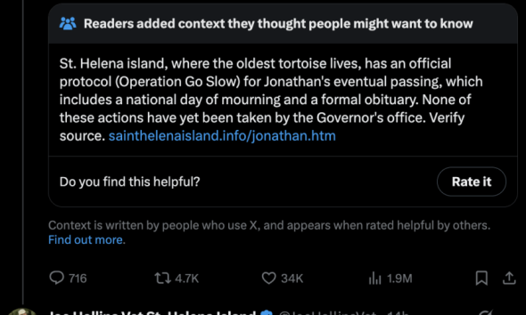 Death of the oldest living tortoise was just a crypto scam