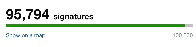 Israel 's death penalty petition needs help to hit 100k signatures