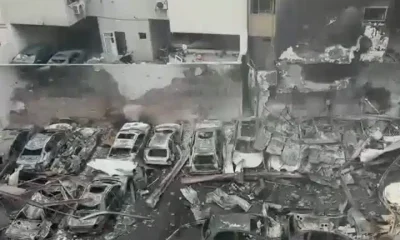 Damage in Beirut after Israel's 'Black Wednesday' attack