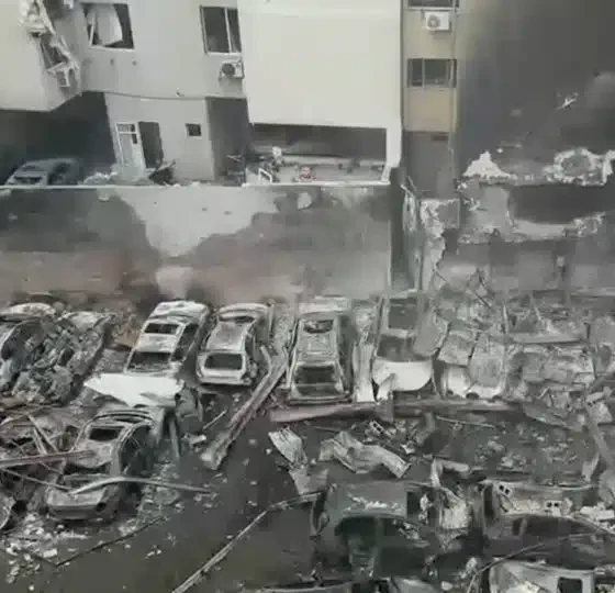 Damage in Beirut after Israel's 'Black Wednesday' attack