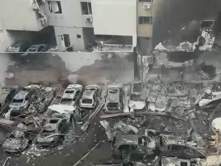 Damage in Beirut after Israel's 'Black Wednesday' attack