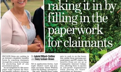 A partial screengrab of the Daily Mail/ Mail on Sunday print article from 12th April 2026