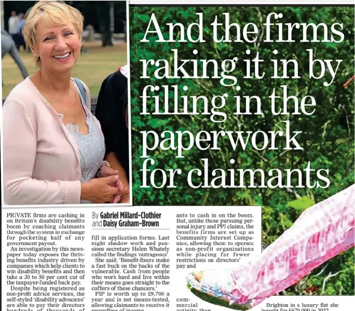 A partial screengrab of the Daily Mail/ Mail on Sunday print article from 12th April 2026