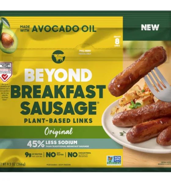 Beyond Meat, Inc. unveils plant-based breakfast sausages