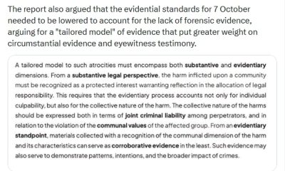 Collective punishment confused for 'law'