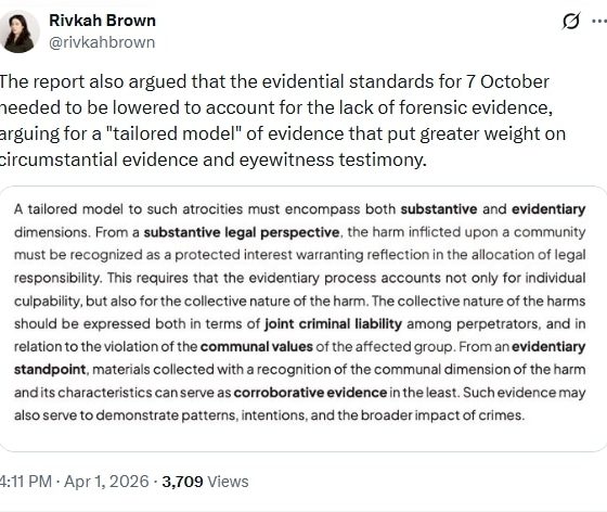 Collective punishment confused for 'law'