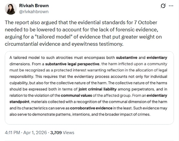 Collective punishment confused for 'law'