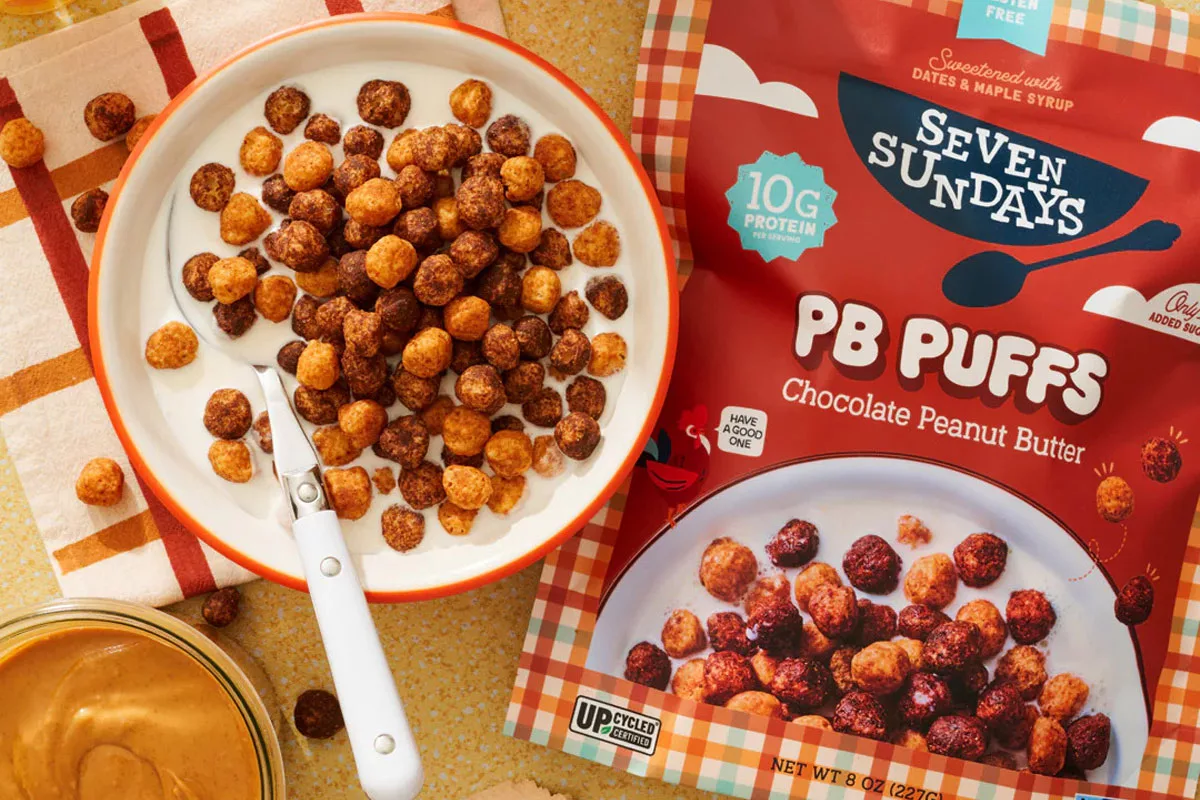 Seven Sundays launches new peanut butter protein cereal