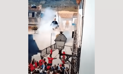 Israel whine about effigy of butcher Benjamin Netanyahu